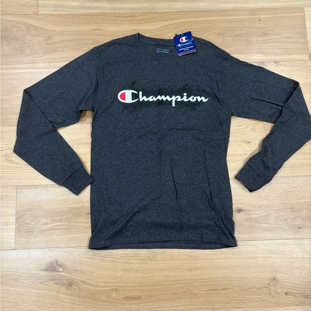 Champion Gray Long Sleeve Shirt